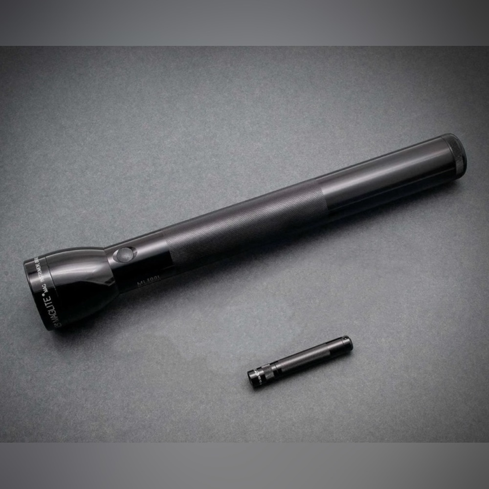 New Maglite 3-Cell D LED Flashlight and Maglite Solitaire LED Flashlight Set